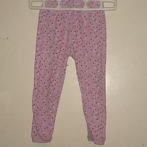 Girl's Star Covered Carter's Pj Pants